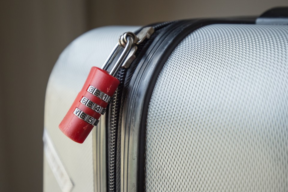  Putting a padlock on your suitcase could mean it is targeted by thieves