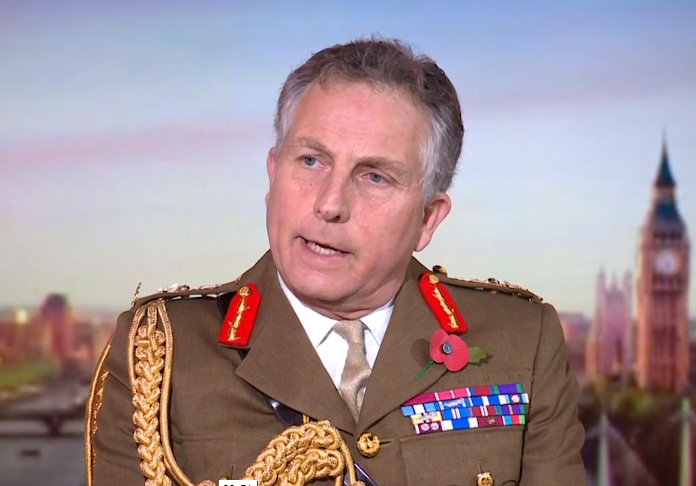 General Sir Nick Carter is concerned over the situations in Ukraine and Belarus