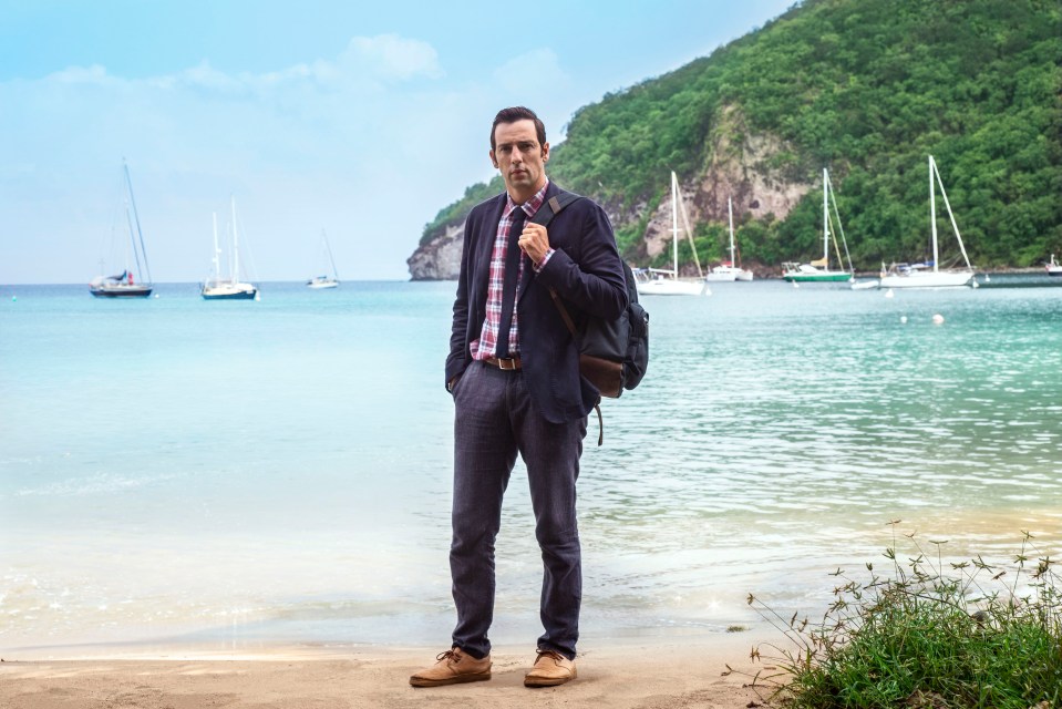 Ralf Little is bringing us a festive Death In Paradise