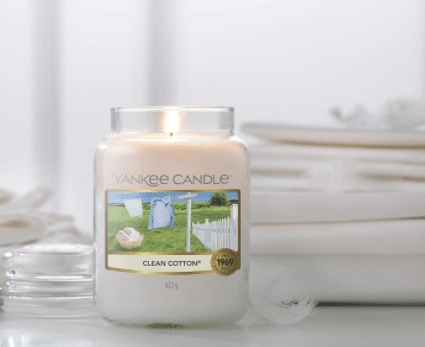 Cosy up this winter with a scented candle burning while you run a bubble bath