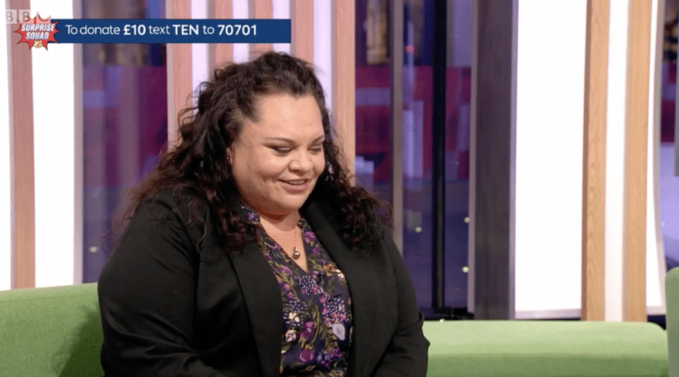 The One Show viewers were left open-mouthed by The Greatest Showman actress Keala Settle’s unexpected accent