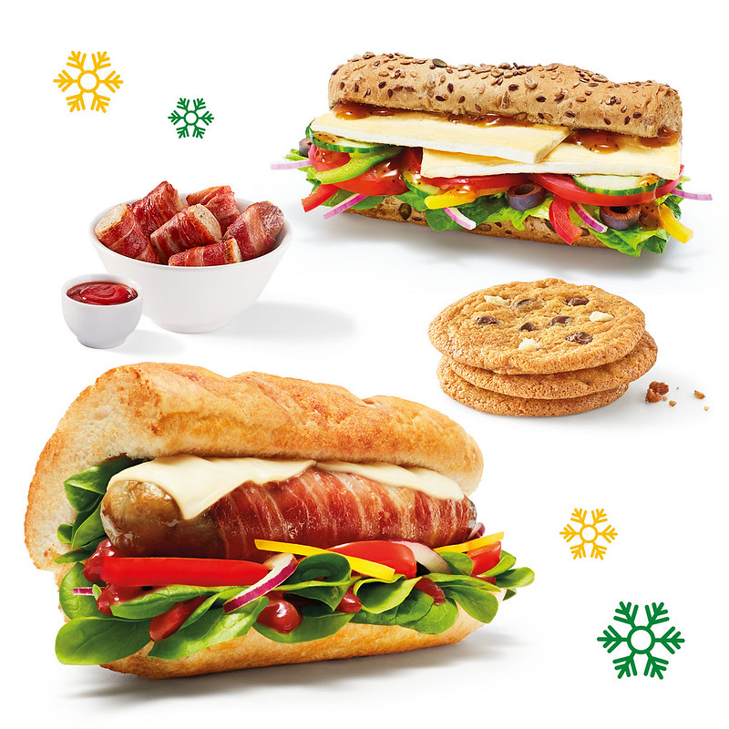 Subway's Christmas menu is here and it features a pigs in blankets sub