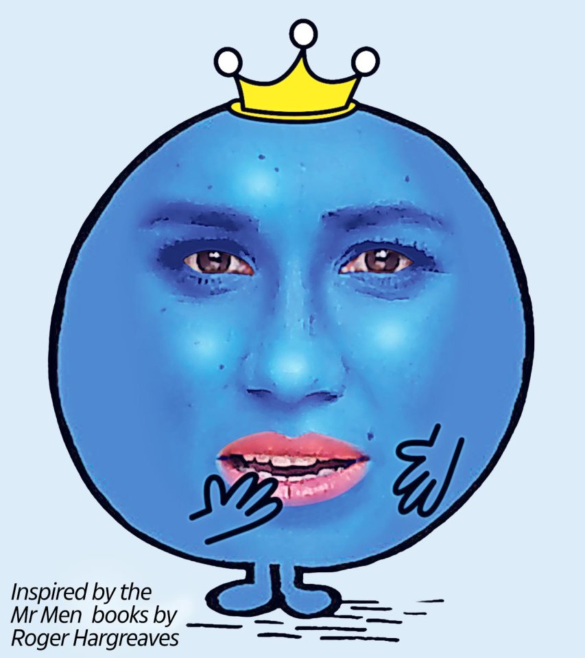 Meghan Markle as 'Little Miss Forgetful', Inspired by the Mr Men books by Roger Hargreaves