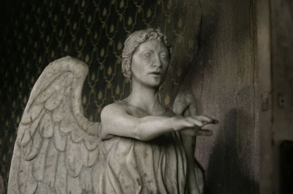 The weeping angels made a return in the episode