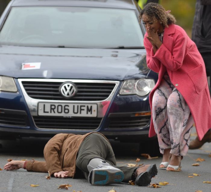 Fans will also watch in horror as Faye and Emma Brooker mow down a frail pensioner