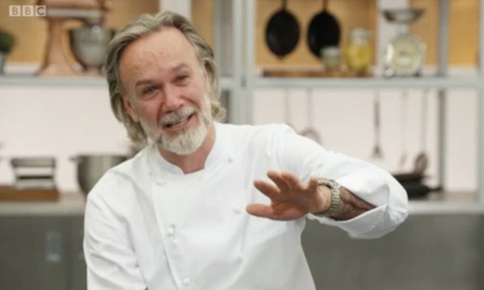 Notoriously tough judge Marcus Wareing said he couldn't eat the chicken