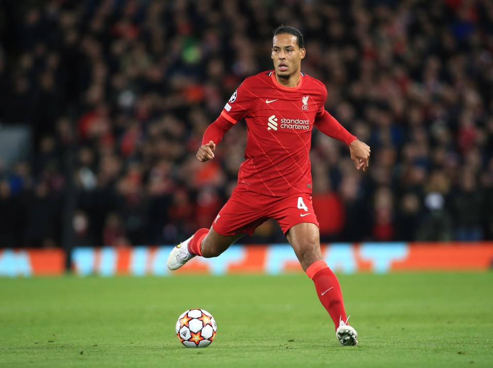 Virgil van Dijk is a Red Rolls Royce