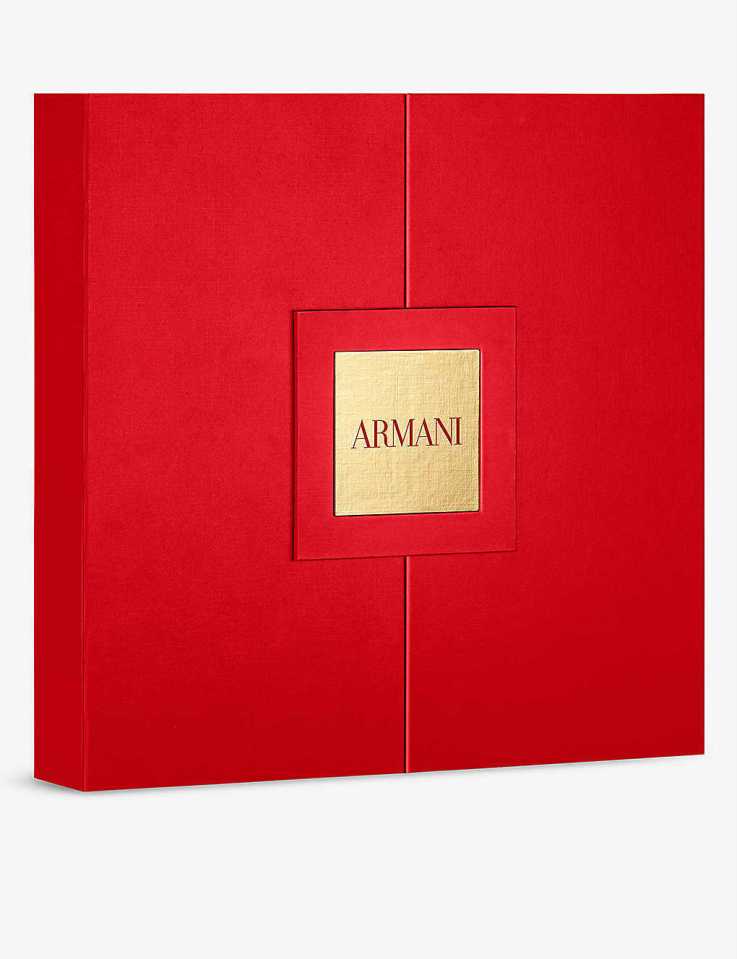 The Giorgio Armani beauty advent calendar is exclusive to Selfridges