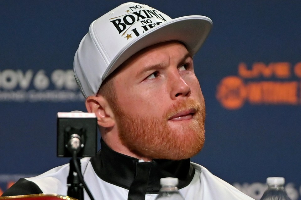 Canelo Alvarez was dismissive of Kamaru Usman's call-out