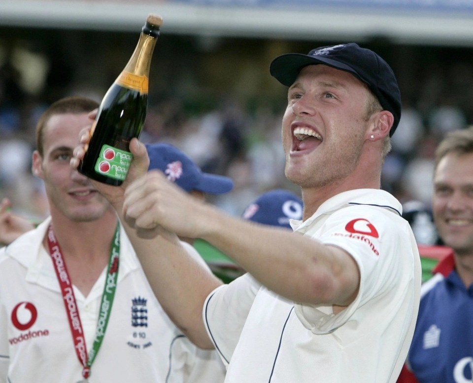 Freddie was Man of the Series for England’s now legendary 2005 Ashes victory