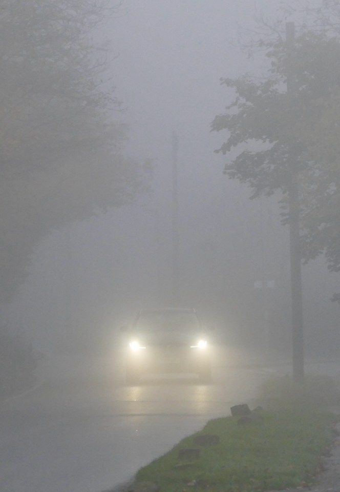 Thick fog is expected to affect parts of the country this morning