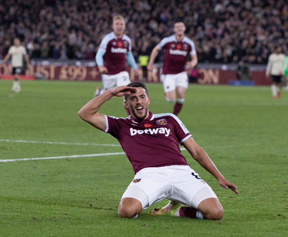 Pablo Fornals got West Ham's second following Alisson's own-goal