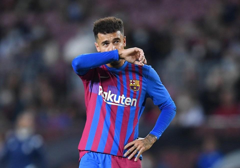 Philippe Coutinho has failed to hit the heights at Barcelona