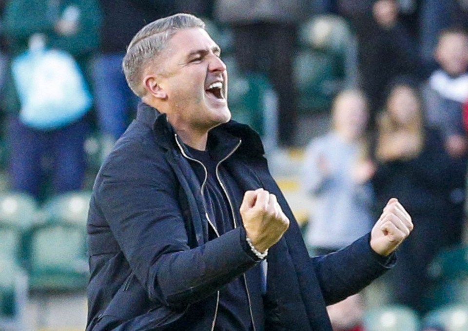 Plymouth boss Ryan Lowe is aiming for his third promotion this season