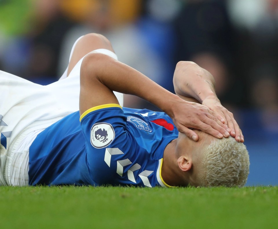 Everton star Richarlison revealed he has been playing with pain ever since the Olympics