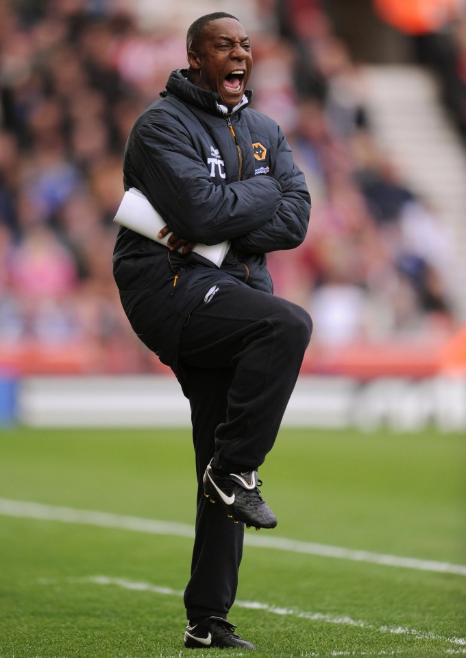 Terry Connor managed Wolves for 13 games but didn't win a single match