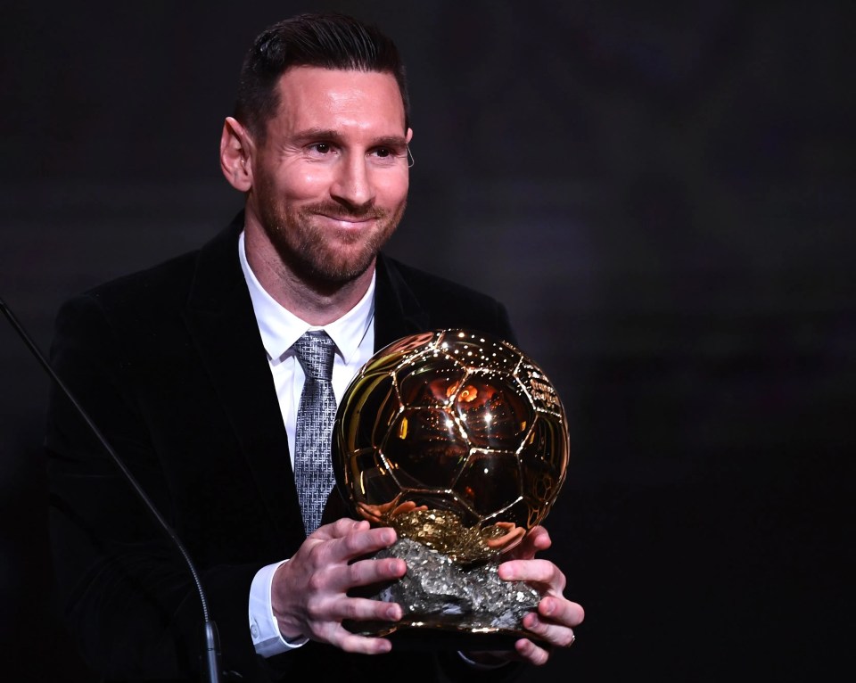 Messi won a record-breaking sixth Ballon d'Or title in 2019