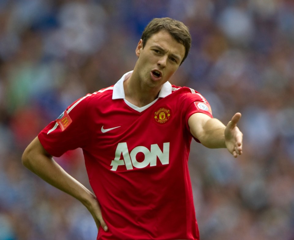 Jonny Evans began his senior career at Man United