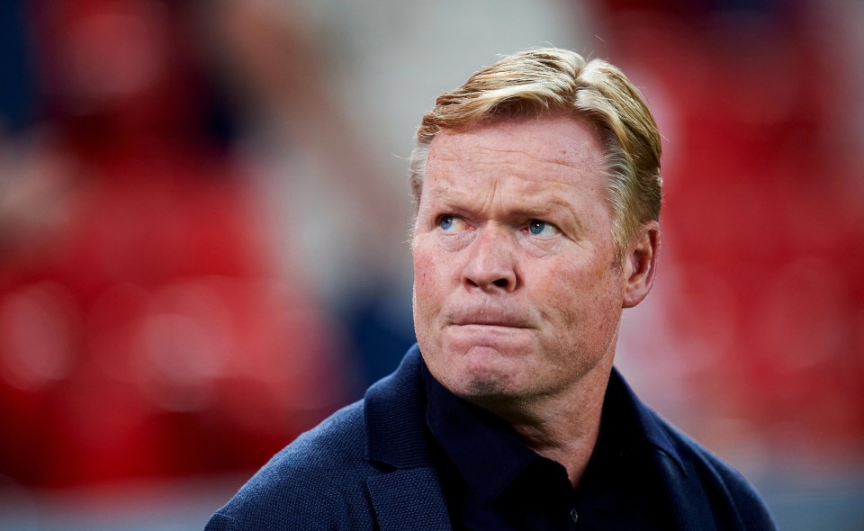 Koeman was sacked by Barcelona last month following a run of poor performances