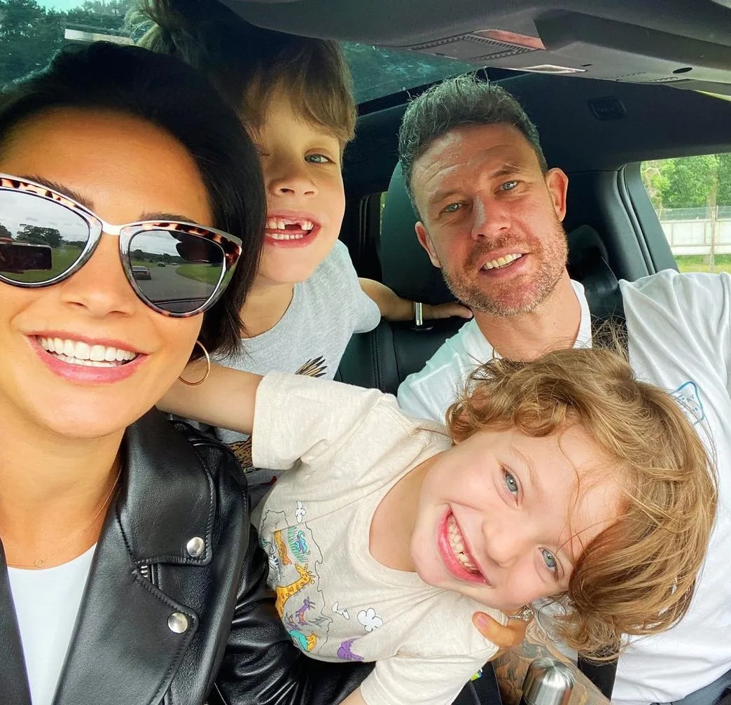 The ex-Chelsea, Man City and Southamtpon left back has adorable kids Carter and Parker with Loose Woman Frankie Bridge, and a son from a previous relationship