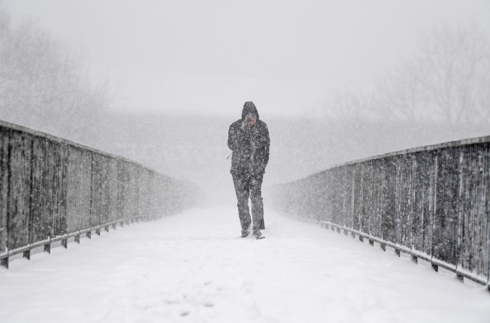 Britain is set to hbe battered by snowstorms next week