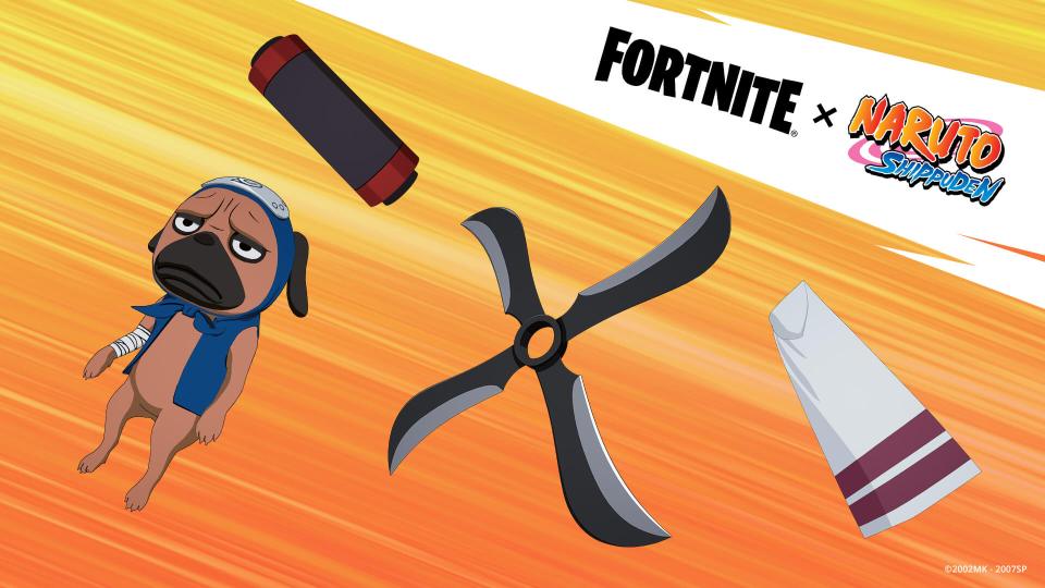 Fortnite x Naruto Back Blings