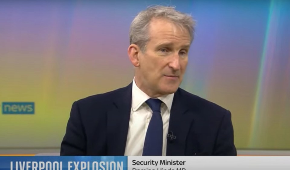 Security minister Damian Hinds