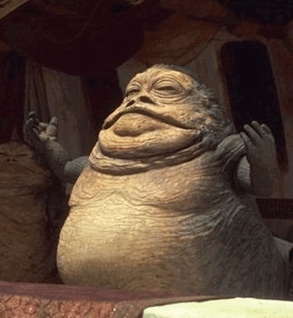 Victoria said people call her Jabba the Hutt, a character from Star Wars