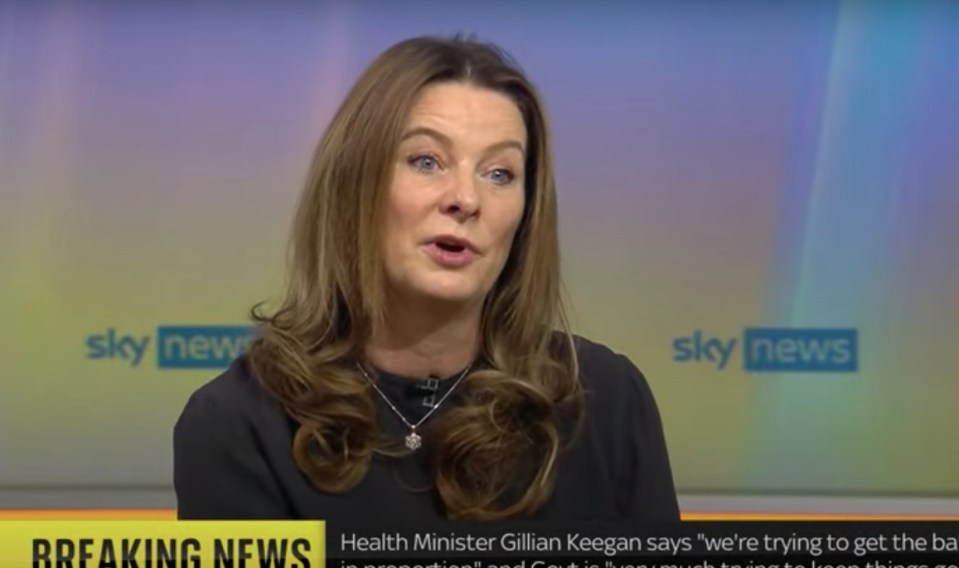 Health minister Gillian Keegan said travel rules will be kept under review