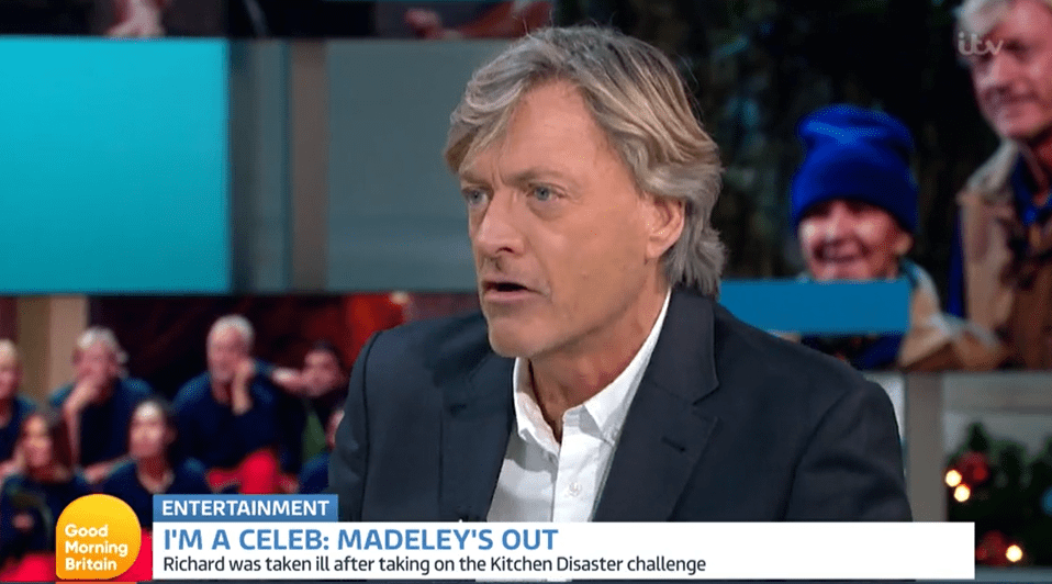 Richard dished all about I'm A Celeb on GMB this morning