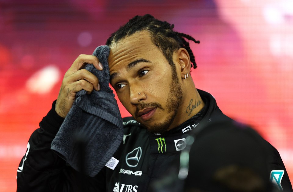 Hamilton though was clearly aggrieved with the result, despite not letting it on publicly