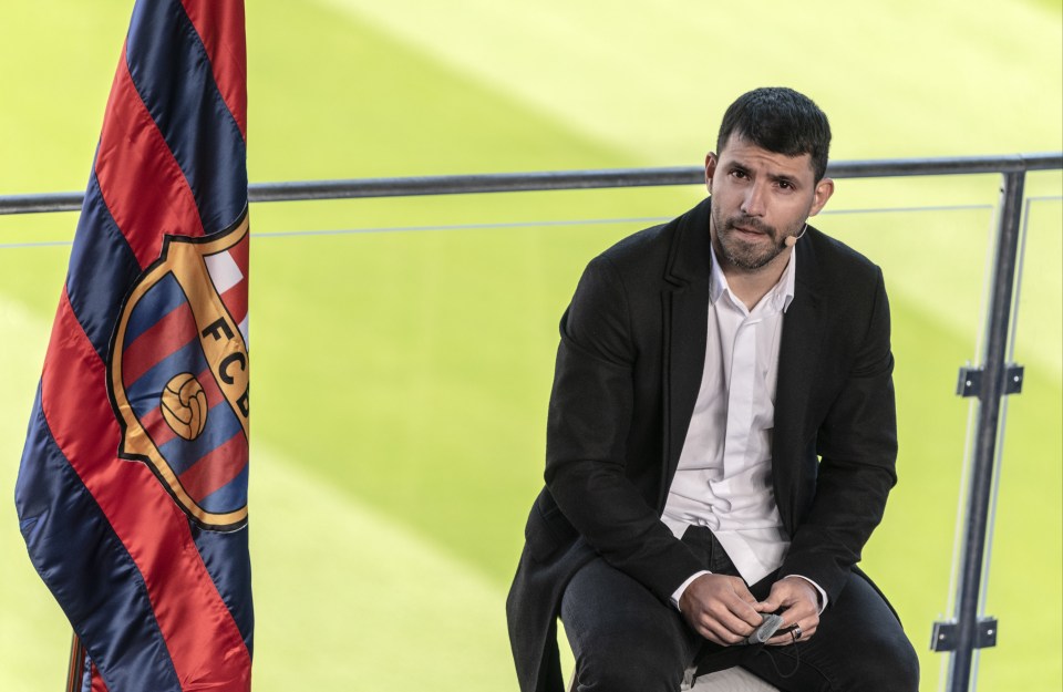 Barcelona are on the lookout for a new striker following Sergio Aguero's shock retirement