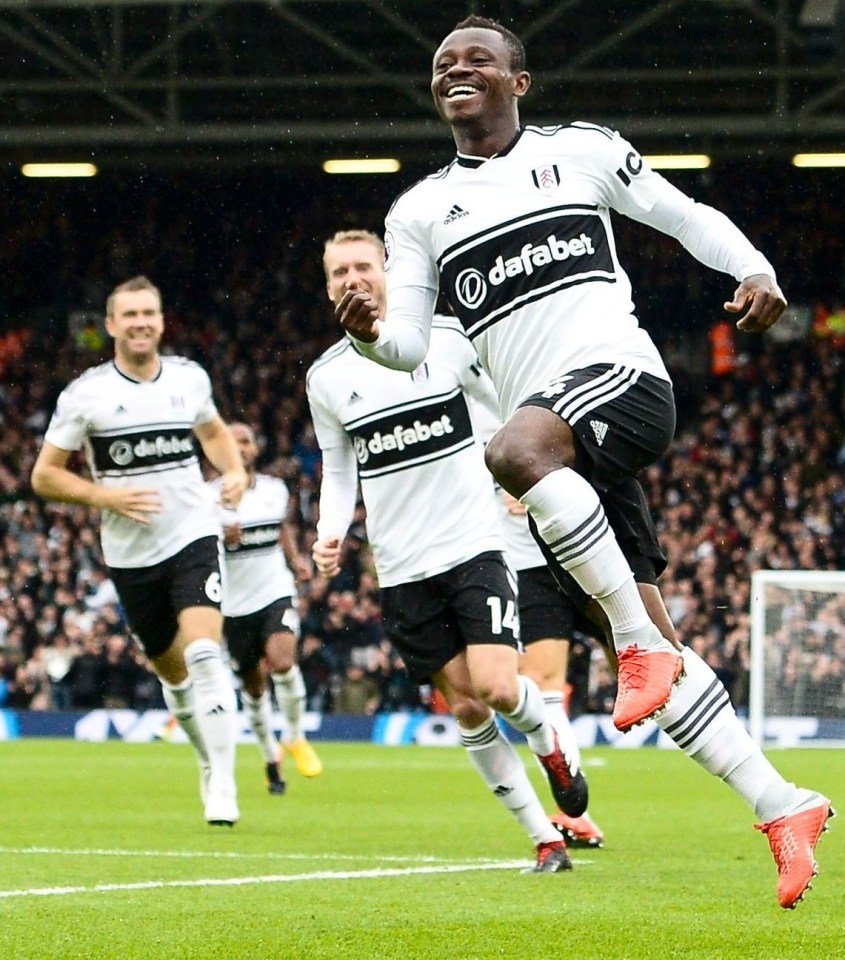 Seri arrived at Fulham with a bang, scoring a sensational goal against Burnley