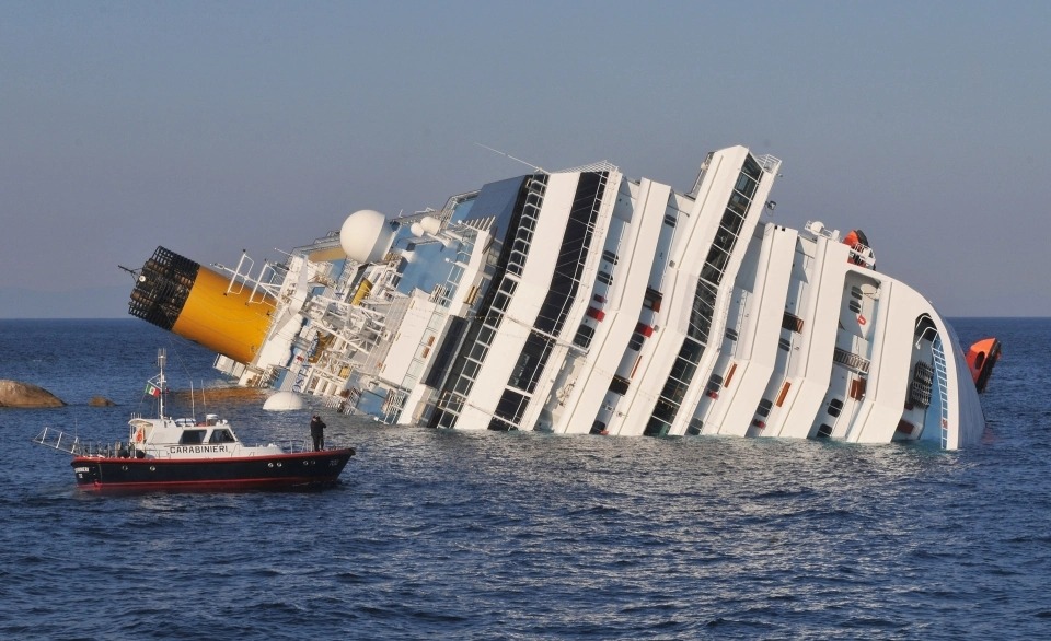 The 'unsinkable' Costa Concordia cruise ship was sailing in smooth seas up the west coast of Italy when it struck rocks at 9.30pm on Friday, January 13, 2012