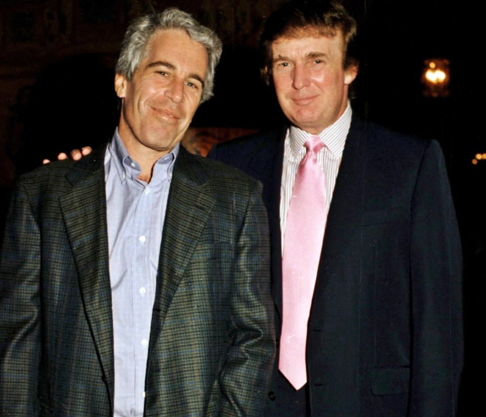 Trump and Epstein pictured together in Palm Beach in 1997