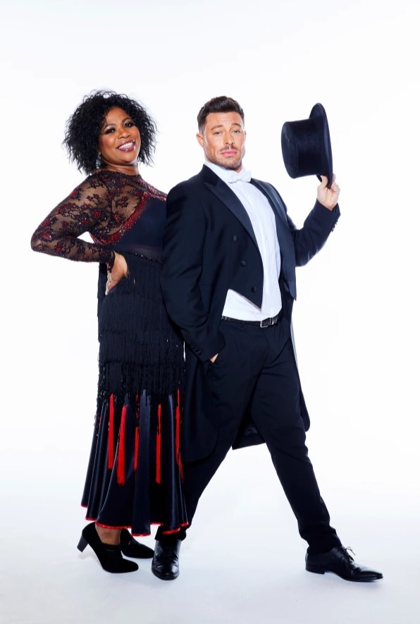 The pair are taking part in Strictly The Full Monty in aid of cancer charities