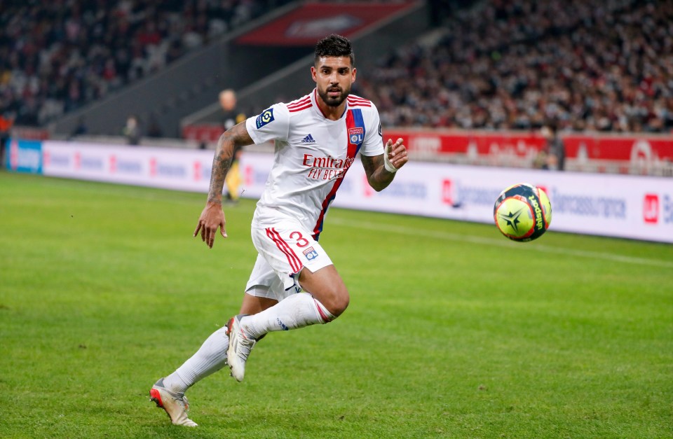 Chelsea loanee Emerson Palmieri has been established as an important player at Lyon