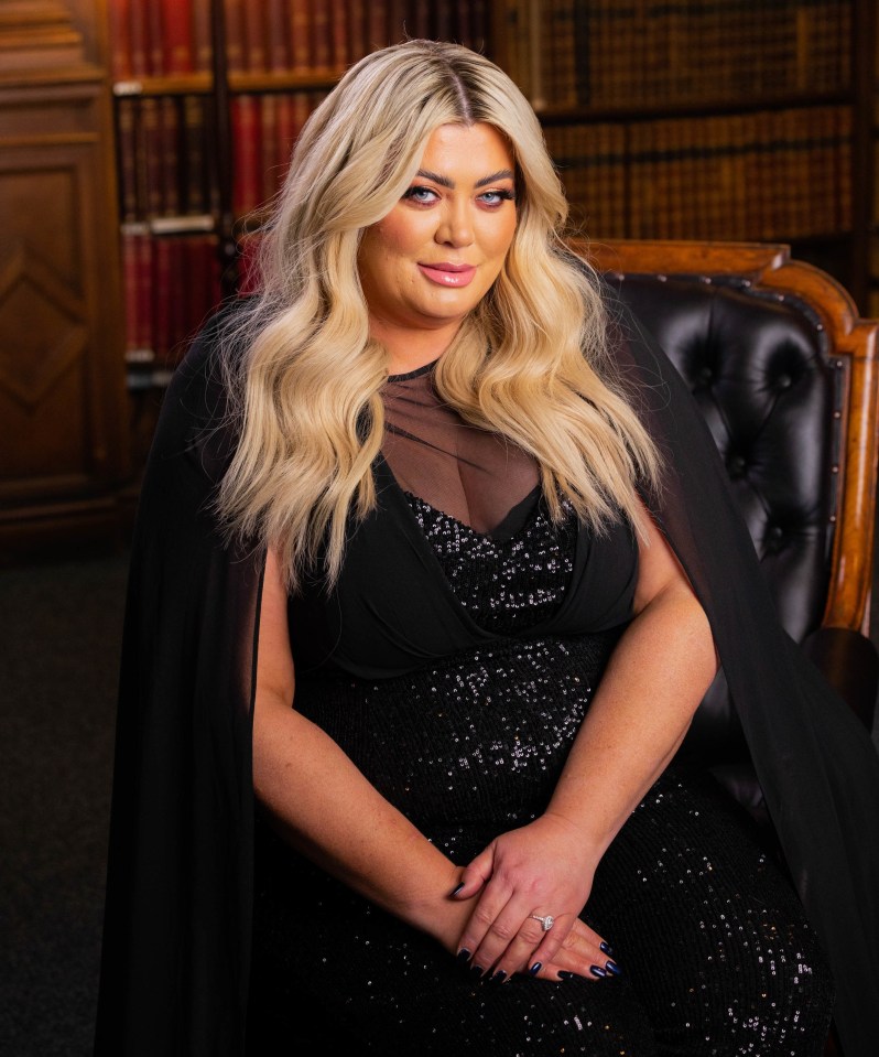 Gemma Collins gave fans a tour of her festive back garden