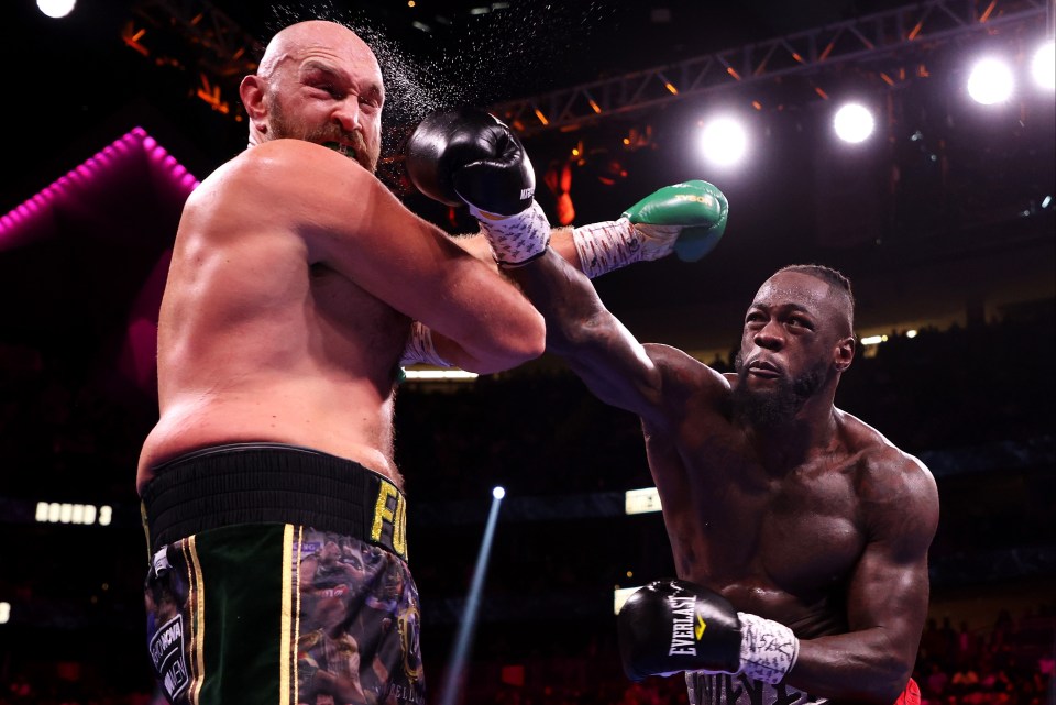 Deontay Wilder renewed his rivalry with Tyson Fury in October