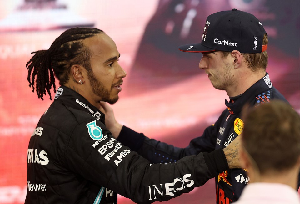 Hamilton was controversially pipped to the F1 title by Max Verstappen