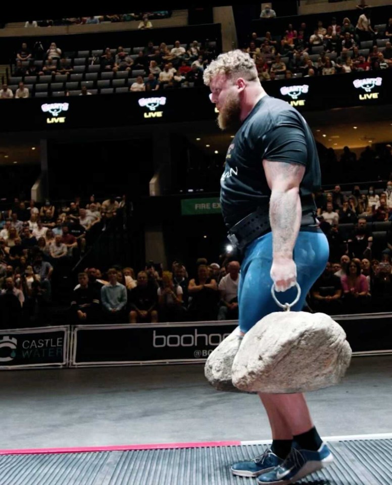 Tom Stoltman has won Britain's Strongest Man this year before