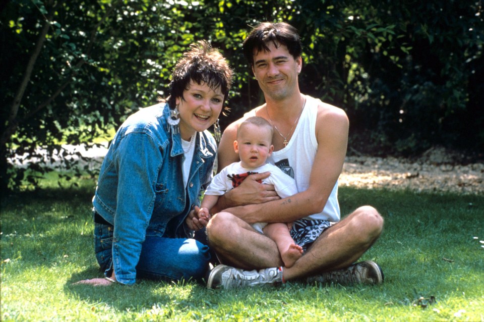 Janice and Paul welcomed their son Fred in 1988