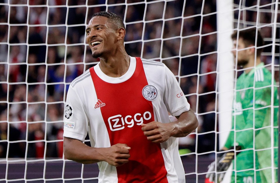 Sebastien Haller struggled at West Ham but is now joint-top scorer in the Champions League