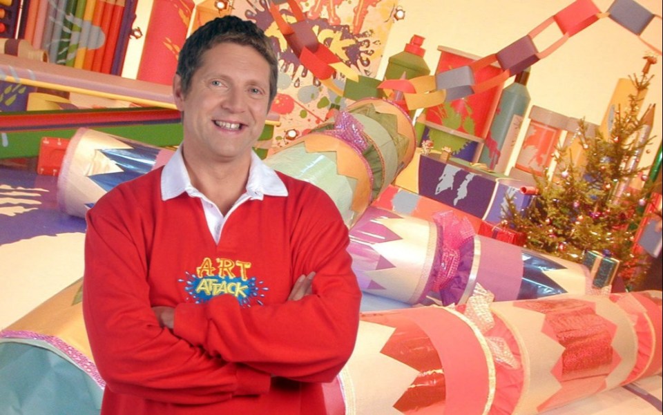 Neil Buchanan first appeared on CITV's Art Attack in 1990