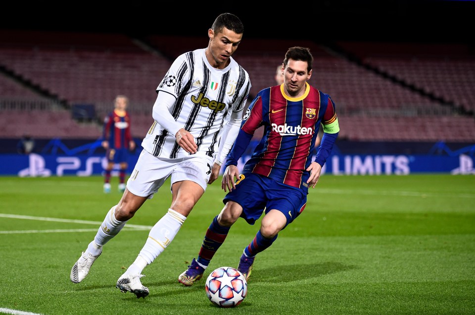 The last time Messi and Ronaldo met, CR7 scored two penalties