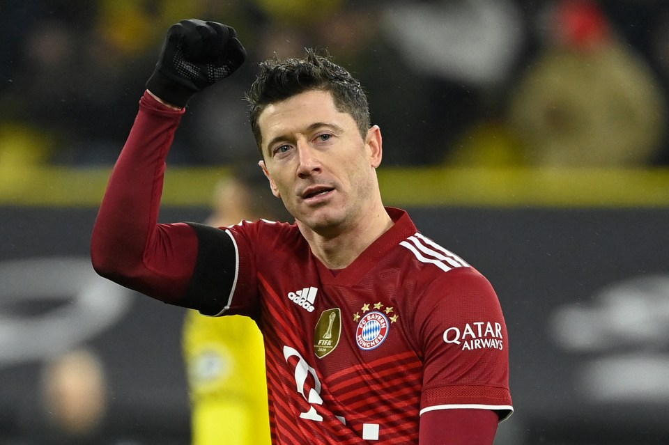 Goal machine Robert Lewandowski could be next up for Chelsea