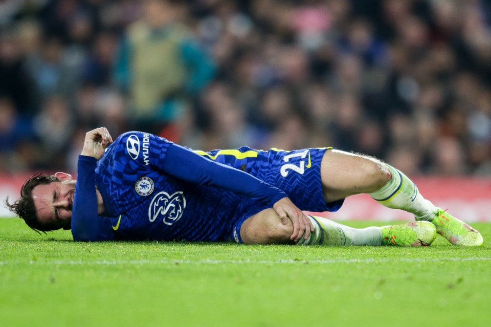 Ben Chilwell is a long-term absentee for Chelsea