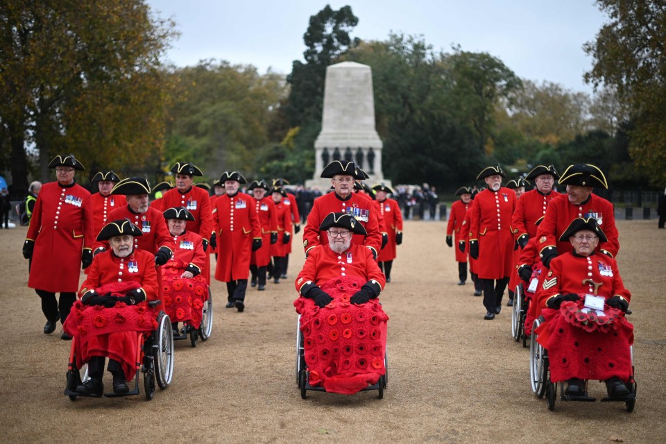 The great-grandad was offered a place at the Royal Hospital Chelsea