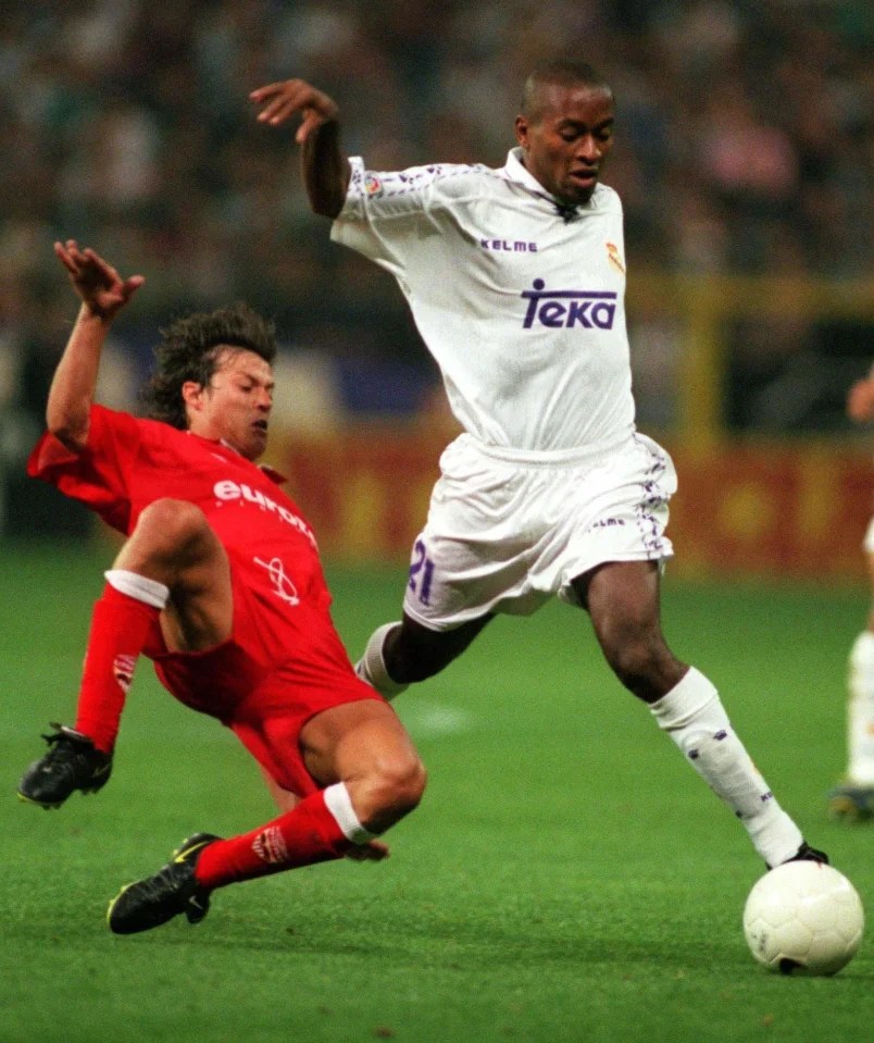 In 1997 Ze Roberto was playing for Real Madrid