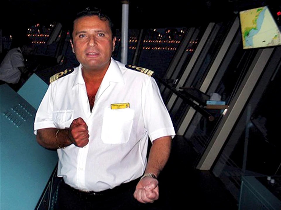 Disgraced Captain Schettino was jailed for 16 years in 2016